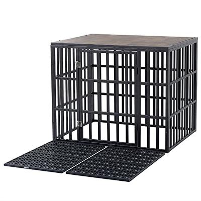 Feandrea Dog Crate Furniture Side End Table Modern Kennel for Dogs I