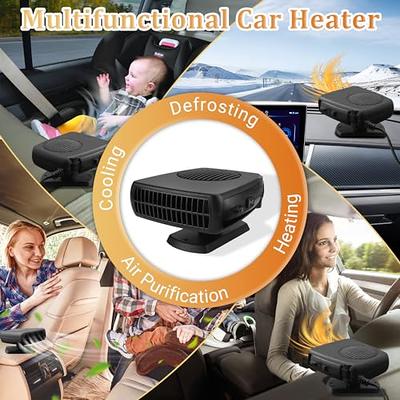 Car Heater 12V 200W - Portable Auto Car Heater Defroster Windshield  Defogger Automobile Windscreen Heater for Cars with Fast Heating & Cooling  Fan Window Defroster with Cigarette Lighter Plug - Yahoo Shopping