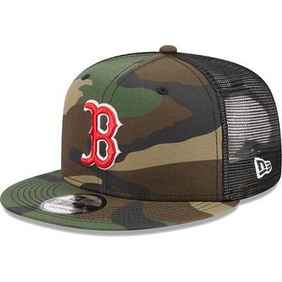 Atlanta Braves New Era Woodland Camo Trucker 9FIFTY Snapback Hat