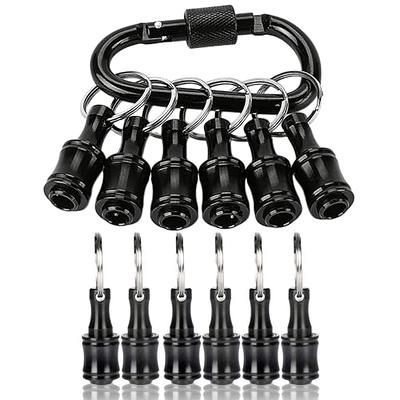 HARFINGTON 5pcs Bit Magnetizer Ring 1/4 Hex Hole Removable Magnetic Screw  Holder for 4-6.35mm Power Screwdriver Bits and Hand Tools - Yahoo Shopping