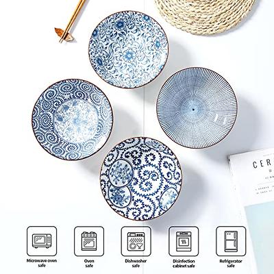 Art-Like Bubble Pattern Dinner Plates Set Of 6 Stoneware Dish Plates  Microwave Dishwasher Safe - Yahoo Shopping