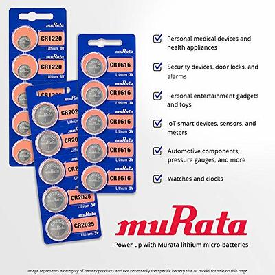 Panasonic CR1616 Battery 3V Lithium Coin Cell Bulk