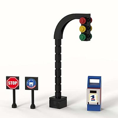 Chaoshihui 10 Sets of Traffic Road Sign Toys Miniature Traffic