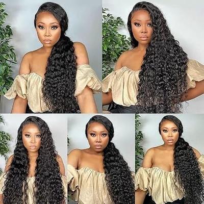 Brazilian Deep Wave 250% Density Lace Front Human Hair Wigs For Women  -Alipearl Hair