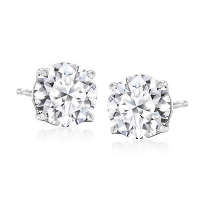 3.00 Ct. Tw. Lab Grown Diamond Stud Earrings