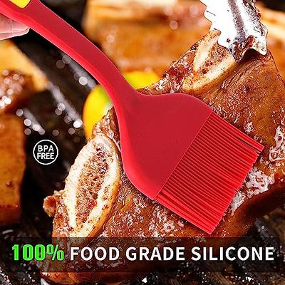 Silicone Basting Brush, Large BBQ Pastry Brush for Cooking, Extra Wide  Basting Brush for Grilling Cooking Baking, Kitchen Brush Heat Resistant BBQ