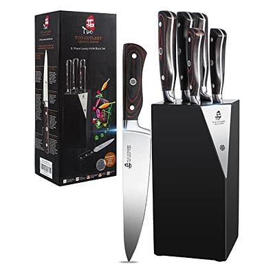 Viking Full-Forged German Steel 10-Piece Knife Block Set - Yahoo Shopping