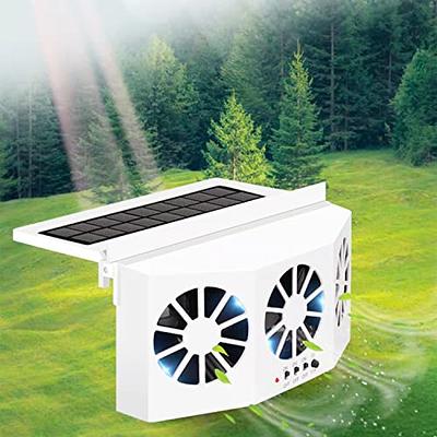 Newest Solar Powered Car Ventilator, Solar Powered Car Exhaust Fan, Car  Radiator,Eliminate The Peculiar Smell Inside The Car and Can Be Used for