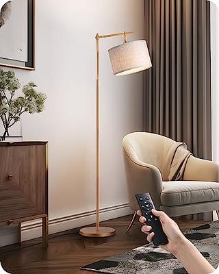 bulbeats Dimmable Mid Century Modern Floor Lamp with 0%-100% Dimmable  Brightness 3pcs E26 LED Bulbs (Included) Gold Tree Floor Lamps for Living  Room/Bedroom 