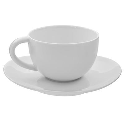 Artvigor 6-Pieces 220ml/7.5 oz. Tea and Coffee Service Set Gray Glazed  Porcelain Coffee Cup & Saucer with Gift Box for Christmas ART-CC003 - The  Home Depot