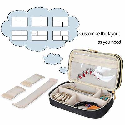 Teamoy Travel Jewelry Organizer Case, Jewelry & Accessories Holder