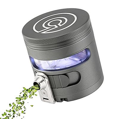 Tectonic9 MANUAL Grinder AUTOMATIC Dispenser Large 2.5 Aluminum Alloy  (Black), for HOME & KITCHEN ONLY