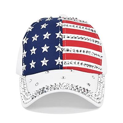 Uscharm American Flag Baseball Cap for Men Women 4th of July Unisex Low  Profile Plain Caps Adjustable Breathable Trucker Hats - Yahoo Shopping
