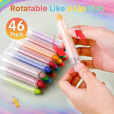 Tenceur 46 Pcs Dustless Chalk for Kids Colored Sidewalk Chalk with Holder  Washable Chalkboard Chalk Kids' Drawing Chalks for Blackboard Toddler  Children Drawing Writing, 23 Colors - Yahoo Shopping