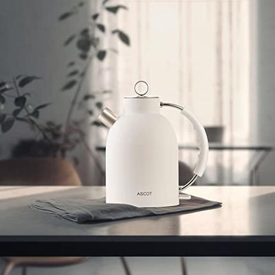 BELLA 1 5 Liter Electric Ceramic Tea Kettle with Boil Dry