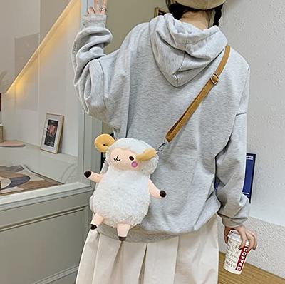 Teddy Bear & Lamb Crossbody Bag - Lamb