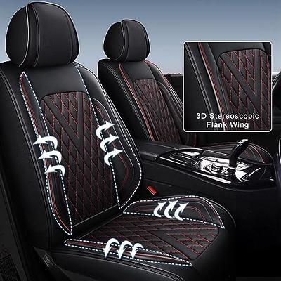 For Nissan Frontier 5-Seat Full Set Car Seat Cover PU Leather Front Rear  Cushion