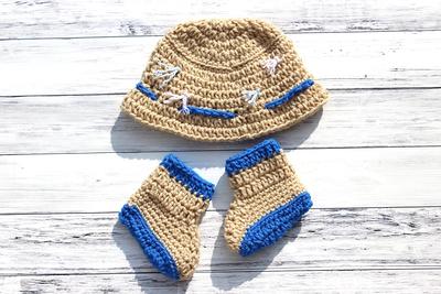 Baby Fisherman, Newborn Fishing Hat, Boy Crochet Knit Hat - Yahoo Shopping