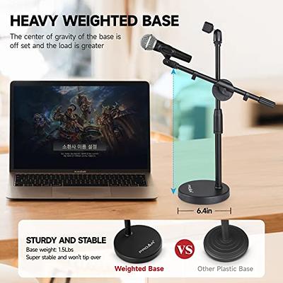 Shop Mic Stands  Boom, Desk, Desktop & Table Mic Stands