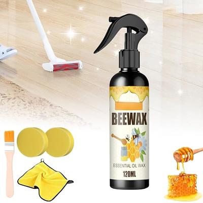 Bee Wax Spray,Beeswax Spray for Wood Floors,Natural Micro-Molecularized  Beeswax Spray,Beeswax Spray Furniture Polish,Beeswax for Wood,Beeswax Spray