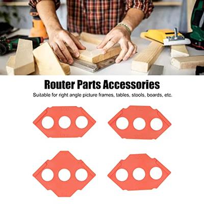 Round Corner Jig Templates Wood Routers Jig Radius Quick-Jig Router Table  Bit