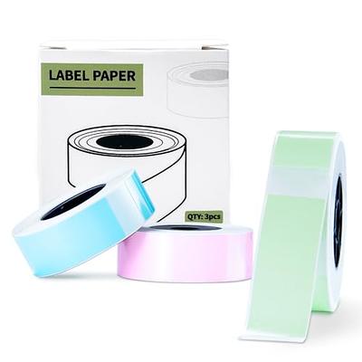 Phomemo Q31 Q32 Q30S Q30 Label Maker Tape, Black on Lavender