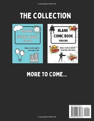 Blank Movie Script For Kids: Draw, Write & Create Up To 6 of Your Own  Movies. Fun Activity Book for Kids. Large Format 8.5 X 11 in.