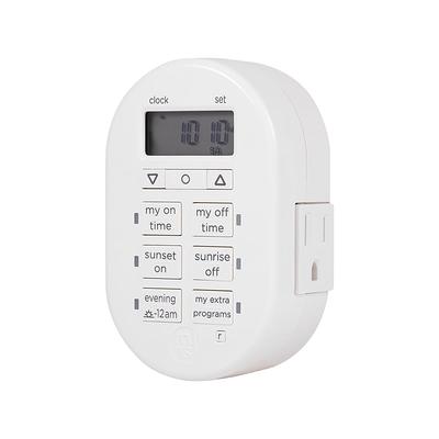 myTouchSmart Simple Set Indoor Plug-in Digital Timer, 1-Outlet, 36253 -  Yahoo Shopping