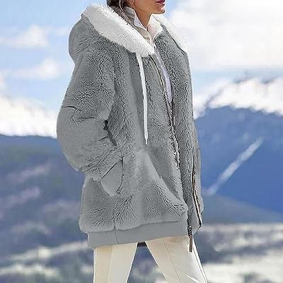 YanHoo Sherpa Fuzzy Fleece Pullover for Women Winter Warm Fluffy