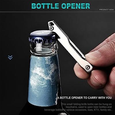 Portable Folding Scalpel Small Keychain Pocket Utility Knife For Men Mini  Foldable Exacto Knives With 10pcs Replaceable Blades