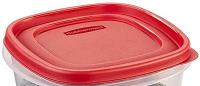 Rubbermaid Premier Food Storage Container 7 Cup Grey (Pack Of 2) 