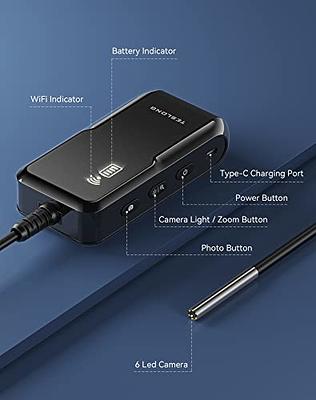 Wireless Endoscope, Depstech WiFi Borescope Inspection Camera 2.0