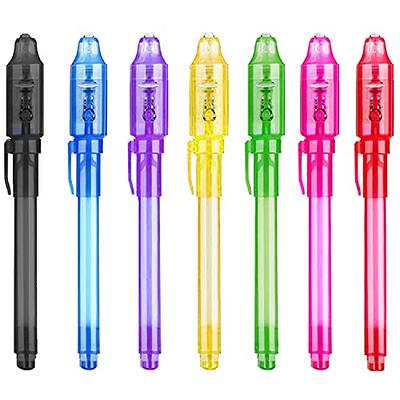 INNER-ACTIVE Sensory Pens with Multiple Colored Ink Refills and Black Ink,  Liquid Motion Bubbler Retractable Pens, Fidget Sensory Writing Toy