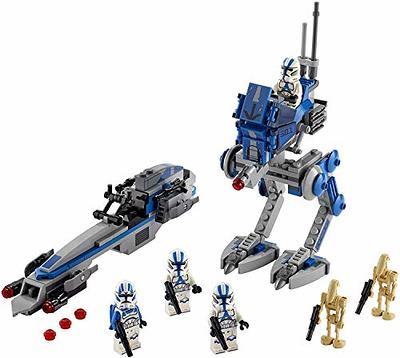 LEGO Star Wars at-at Walker 75288 Building Toy, 40th Anniversary  Collectible Figure Set, Room Décor, Gift Idea for Kids, Boys & Girls with 6