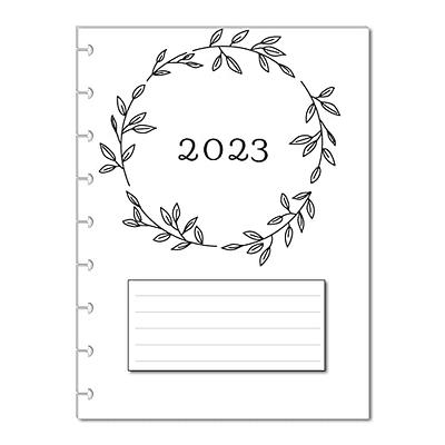 Planner Inserts, 2023 Monthly Brief Calendar Planner Inserts