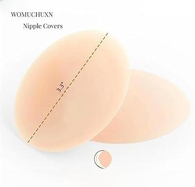 ciizssria 3 Pairs Nipple Covers for Women,Ultra Thin Adhesive Silicone  Reusable Nipple Pasties,Cakes Body Nipple Covers Stickers Seamless (nude) -  Yahoo Shopping