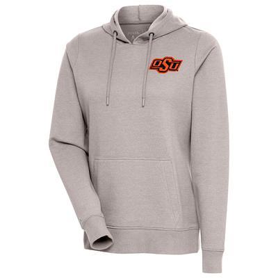 Women's Antigua White Cincinnati Bengals Victory Crewneck Chenille Pullover  Sweatshirt