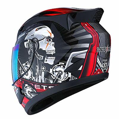 Bluetooth Motorcycle Helmet FreedConn BM12 DOT Full Face Bluetooth Helmets  Motorcycle Dual Visor Helmet with Integrated Intercom System/ 2~3 Riders