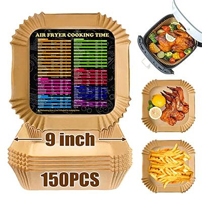 Air Fryer Liners 50/100/150 pcs Disposable Paper Liner for Roasting  Microwave