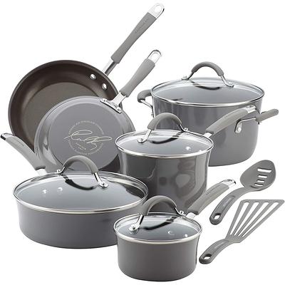 Granitestone 13pc Country Style Nonstick Pots and Pans Cookware Set - Red -  Yahoo Shopping