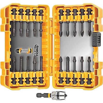 DEWALT FlexTorq Impact Driver Bit Set, 22-Piece (DWA2FTS22IR) - Yahoo  Shopping