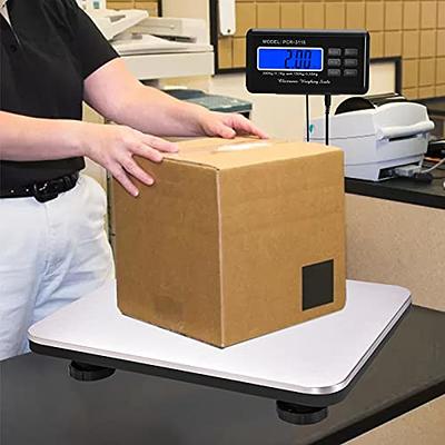 LCD Scale Platform, 660LB Heavy Duty Digital Industry Shipping Postal  Platform Scale Weight 300kg, Stainless Heavy Duty Postage Scale for Packages  for Commercial Shipping Postal Weigh - Yahoo Shopping