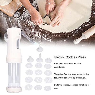 Serlium Electric Cookies Press,Cookie Making kit Homemade Baking Tool with  9 Discs and 1 Icing Tip for Cake Dessert DIY Maker and Decoration Baking  Supplies - Yahoo Shopping