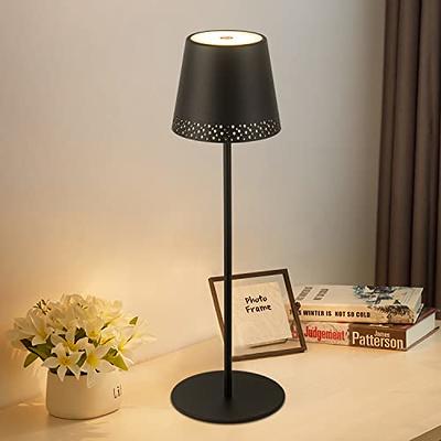 Cordless Floral Battery Operated Table Lamp