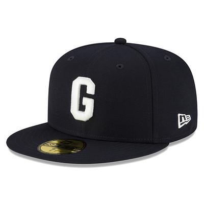 Men's New Era Gray Detroit Stars Cooperstown Collection Turn Back The Clock  59FIFTY Fitted Hat