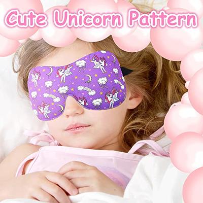  Unicorn Flowers Sleep Mask for Women Men Smooth Comfortable  Light Blocking Eye Mask Night Blindfold with Adjustable Strap for Travel  Sleeping Shift Work : Health & Household