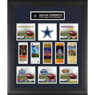 San Francisco 49ers Super Bowl Ticket & Coin Collection Framed