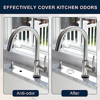 uxcell Kitchen Sink Hole Covers, Zinc Alloy Faucet Hole Cover for Kitchen  Countertop Counter Space, Silver, 2 Pieces - Yahoo Shopping