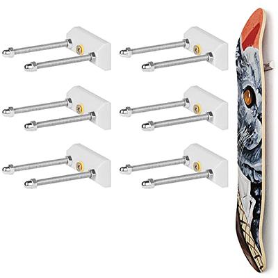 Double vertical skateboard wall mount