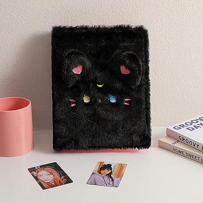 Kpop Photocard Binder 3 Inch Photocard Holder Book Sleeves with 30Pcs Inner  Pages A5 Idol Business Card Collect 2×3 Polaroid Photo Album, White